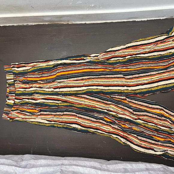 Beach Striped Coord Pant Set (S) - Picture 4 of 5